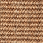 Preview: Mara Sisal mit Latexrücken - Nuss 002